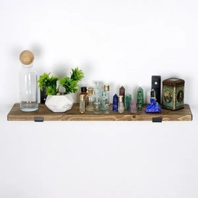 Fali polc 16x60 cm fenyő