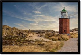 Poszterek keretben 60x40 Világítótorony Tájkép