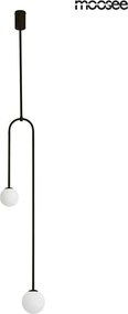 KING HOME MSE010100261 LOW Többágú Függesztett Lámpa Fekete G9 IP20