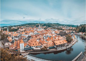 Kép - Cseh Krumlov (70x50 cm)