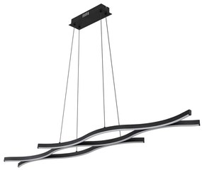 Globo 67206H - LED Csillár zsinóron GERONIMO LED/35W/230V fekete