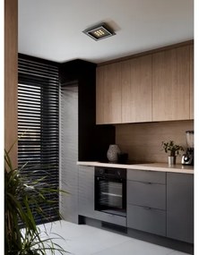 Eglo 901192 - LED Dimmelhető mennyezeti lámpa BALAZOTE LED/21,4W/230V fekete +RC