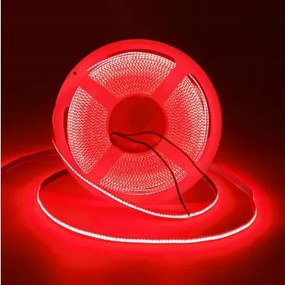 Led Szalag Cob 12V Fényvonal 480 Piros 1M.