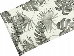 Luxus tapéta -egzotikus szürke Monster Levelek