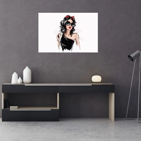 Kép - Divat nő (90x60 cm)