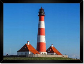 Poszterek keretben 40x30 Világítótorony Tájkép