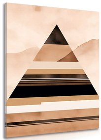 Kép absztrakt piramis formák