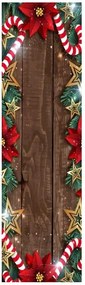 Christmas Frame karácsonyi asztali futó, 40 x 140 cm