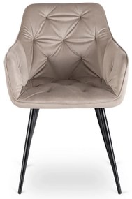 Bézs Bársony Étkezőszék. MODESTO