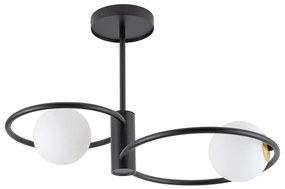 Csillár rúdon AQUA 2xG9/12W/230V fekete