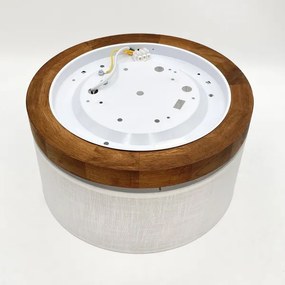 Brilagi - LED Mennyezeti lámpa BELLADONNA 1xE27/15W/230V átm. 30 cm fehér/tölgy cseresznye