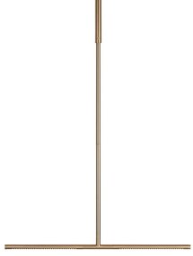 Aranyszínű LED mennyezeti lámpa 74x17 cm Omni – UMAGE