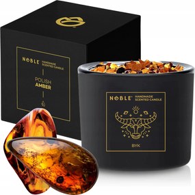Szója illatgyertya Polish Amber borostyán csillagjegy Bika Noble