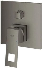 Grohe Eurocube zuhany és fürdő csaptelep vakolat alatti rész nélkül csiszolt hard graphite 24094al0 G24094AL0