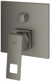 zuhany és fürdő csaptelep GROHE EUROCUBE vakolat alatti rész nélkül csiszolt Hard Graphite 24094AL0