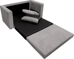 Kihúzható kanapé, szürke, BEJA