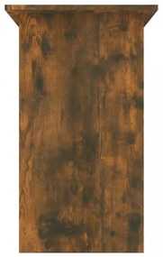 füstös tölgy színű szerelt fa íróasztal 80 x 45 x 74 cm