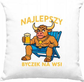 Bika fejpárna vidéken, fehér