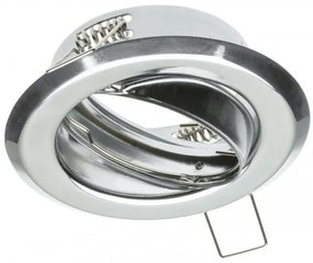 Lámpa Mennyezeti lámpatest PARMA III, IP20, kör, króm, szögbeállítás