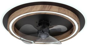 Globo Bozan 03655 távirányítós mennyezeti ventilátoros lámpa, 32W LED, 2700K-6500K, 120-1200 lm