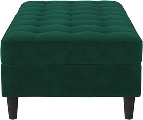 Zöld bársony lábtartó Presley – Støraa