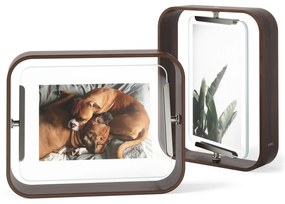 Sötétbarna fa álló képkeret 19x24 cm Bellwood – Umbra