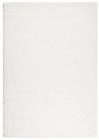 PAMPLONA krémszínű magas szálú bolyhos modern szőnyeg 160x230cm