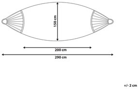 Függőágy Remmingtion (világosszürke) . 1075593