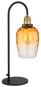 Globo 15786T - Asztali lámpa SALVY 1xE27/60W/230V narancs