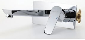 Novaservis - Mosdócsap rejtett beépítéshez METALIA ECO fényezett króm