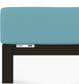 Gyerek lepedő Schlafgut Pure Baby 60-70x120-140cm Petrol Mid 467