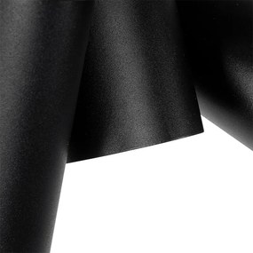 Design spotlámpa fekete 2-lámpás állítható - Michael