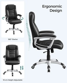 Ergonomikus irodai szék, állítható magasságú forgószék