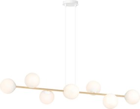 Emibig modern függeszték gravity fehér arany emi1242/8