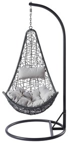 Függesztett fotel Roda (sötétszürke + szürke) . 1106340