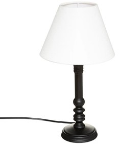 Vintage hálószoba lámpa (fekete)