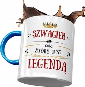 Kék Bögre Sógornak Születésnapra Ajándék Nyomtatott Fotóval