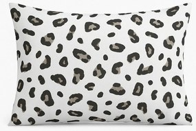 Fehér-szürke négyrészes kétszemélyes hosszabbított ágyneműhuzat lepedővel 200x220 cm Modern – Mila Home