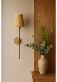 Fali lámpa MADELA 1xE14/40W/230V juta/bézs