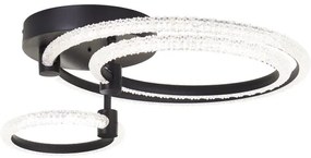 Brilliant - LED Dimmelhető mennyezeti lámpa AYDIN LED/34W/230V fekete + távirányító