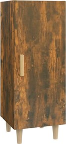 vidaXL füstös tölgy színű szerelt fa tálalószekrény 34,5 x 34 x 90 cm