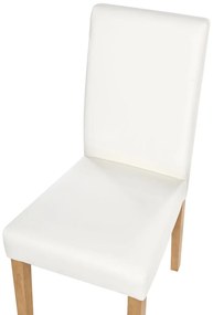 Étkezőszék szett 2 db Borway (fehér). 1010057
