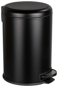 Leman Easy Close fekete szemetes, 20 l - Wenko