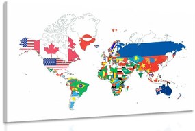 Kép világ térkép fehér háttérrel