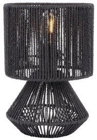 Forma asztali lámpa fekete