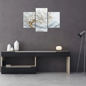 Kép – 3D elegáns életfa (90x60 cm)
