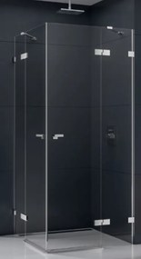 New Trendy Eventa zuhanykabin 80x80 cm négyzet króm fényes/átlátszó üveg EXK-4528