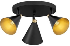 Argon 6244 - Spotlámpa LUCINDA 3xE14/7W/230V fekete