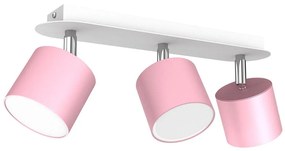 Spotlámpa DIXIE 3xGX53/11W/230V rózsaszín