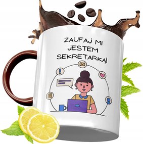 Bordó Bögre Titkárnőnek Születésnapi Ajándék fényképes nyomtatással